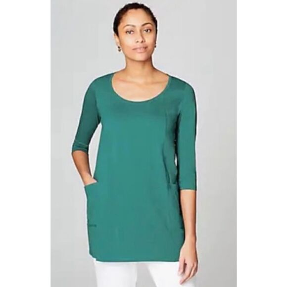 Pure Jill Two-Pocket Knit Tunic Size Large - Picture 1 of 6